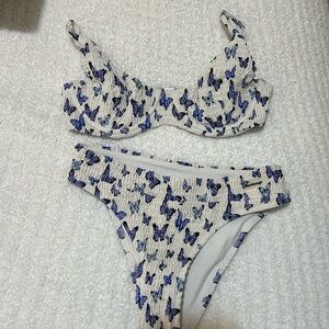 Blackbough swim butterfly bikini